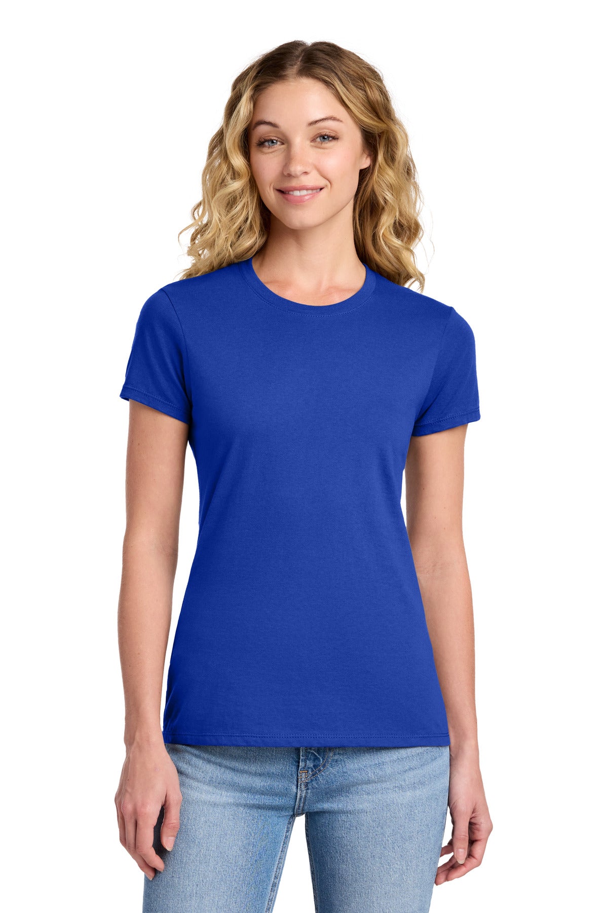 Custom True Royal Women's Fan Favorite Tee LPC450, personalized by SanCanDo Swag in Argyle, TX