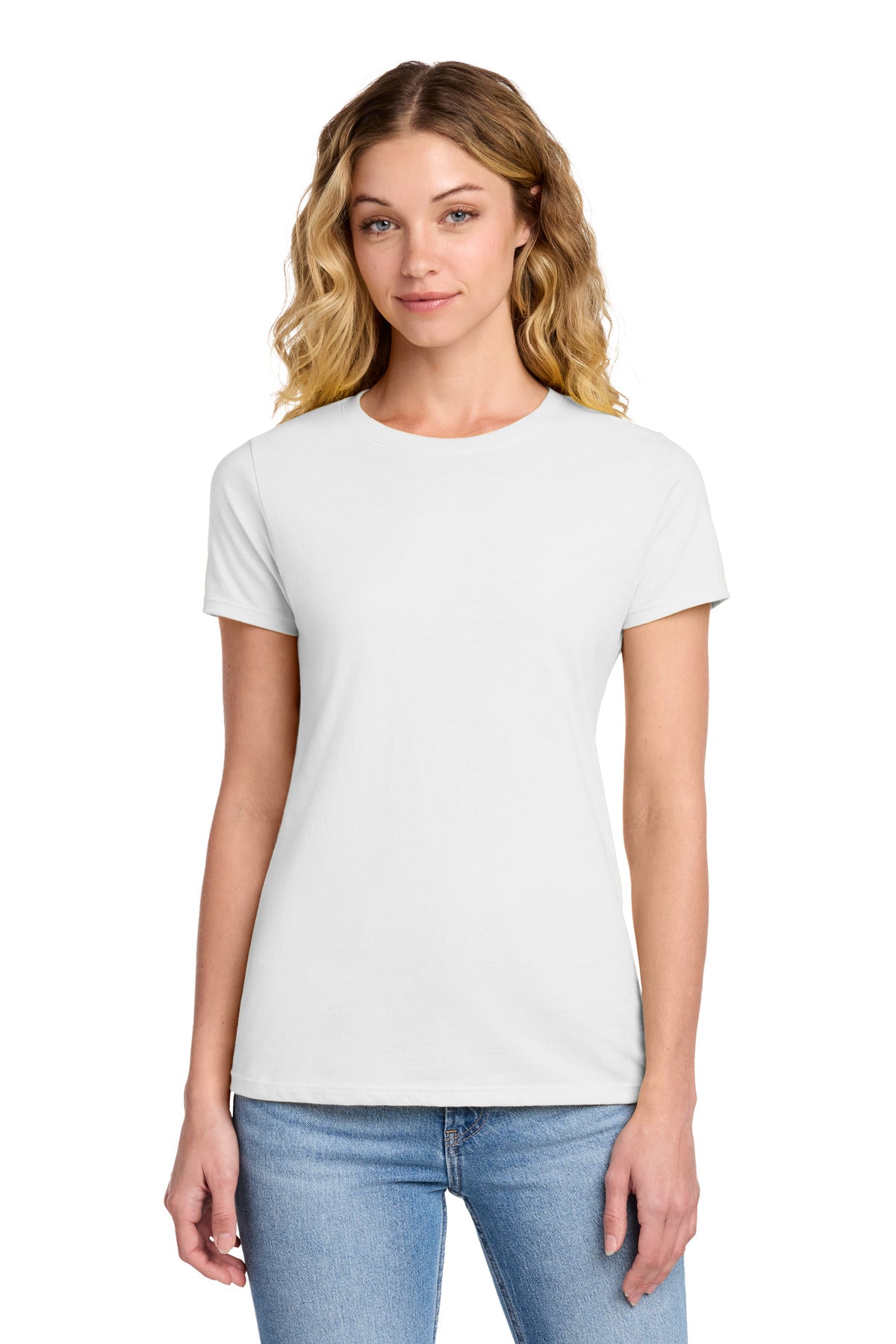 Custom White Women's Fan Favorite Tee LPC450, personalized by SanCanDo Swag in Argyle, TX