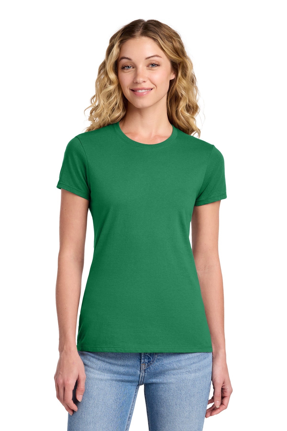 Custom Athletic Kelly Women's Fan Favorite Tee LPC450, personalized by SanCanDo Swag in Argyle, TX