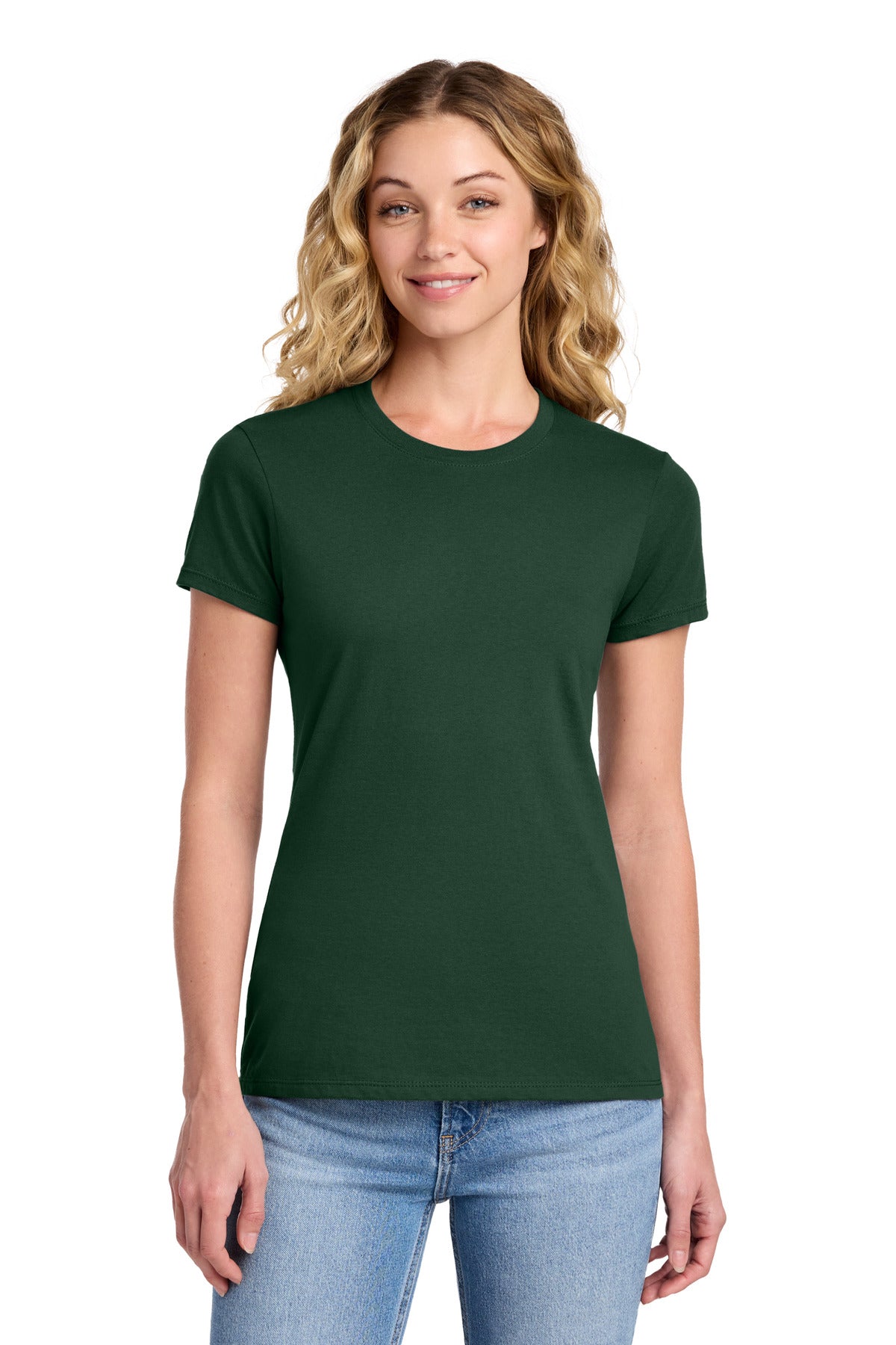 Custom Forest Green Women's Fan Favorite Tee LPC450, personalized by SanCanDo Swag in Argyle, TX