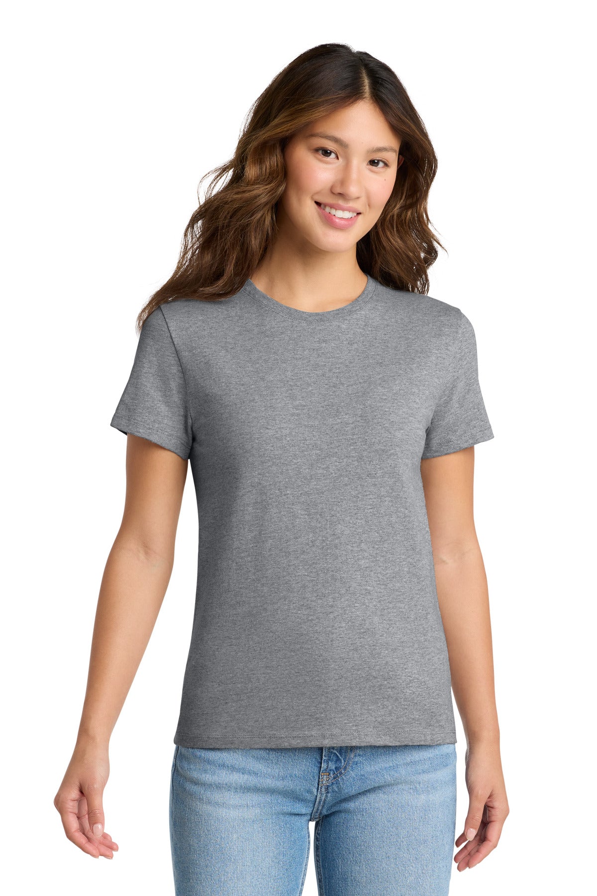 Custom Athletic Heather Women's Essential Tee LPC61, personalized by SanCanDo Swag in Argyle, TX