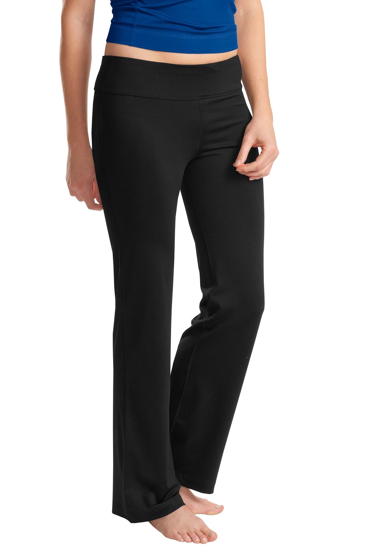 Custom Black Women's NRG Fitness Pant LPST880, personalized by SanCanDo Swag in Argyle, TX