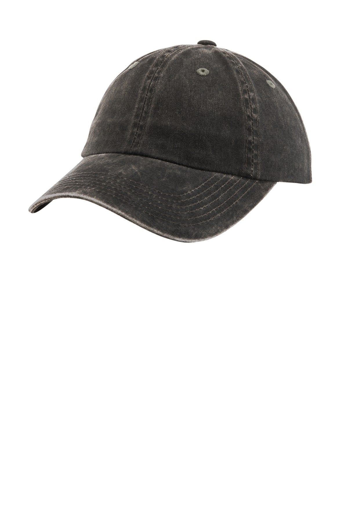 Custom Black Women's Garment-Washed Cap LPWU, personalized by SanCanDo Swag in Argyle, TX