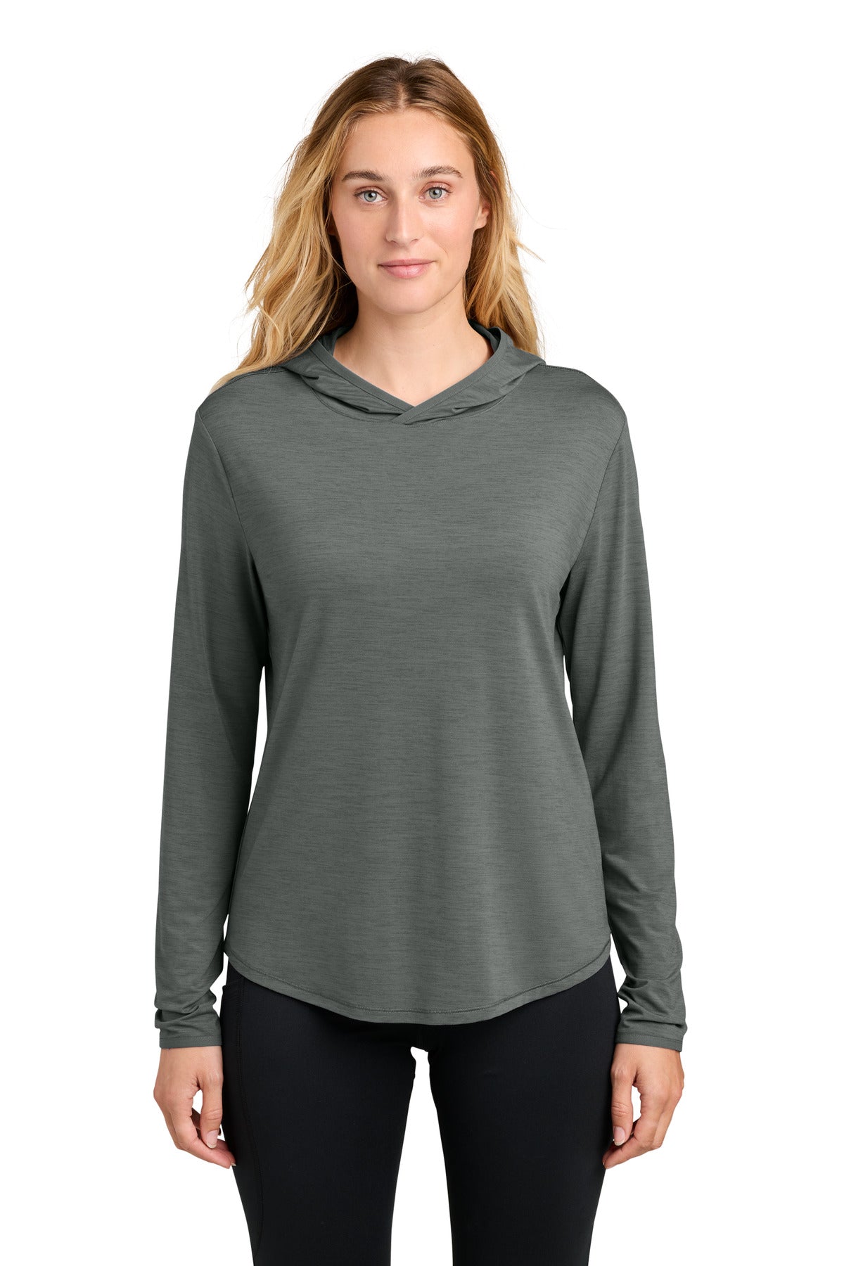 Custom Shadow Grey Versa Long Sleeve Pullover Hoodie LST492, personalized by SanCanDo Swag in Argyle, TX