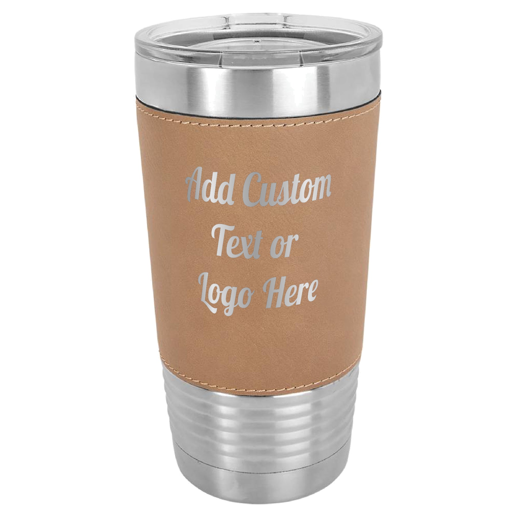 Light Brown/Silver | LTM5201 | Add Custom Text or Logo Here
