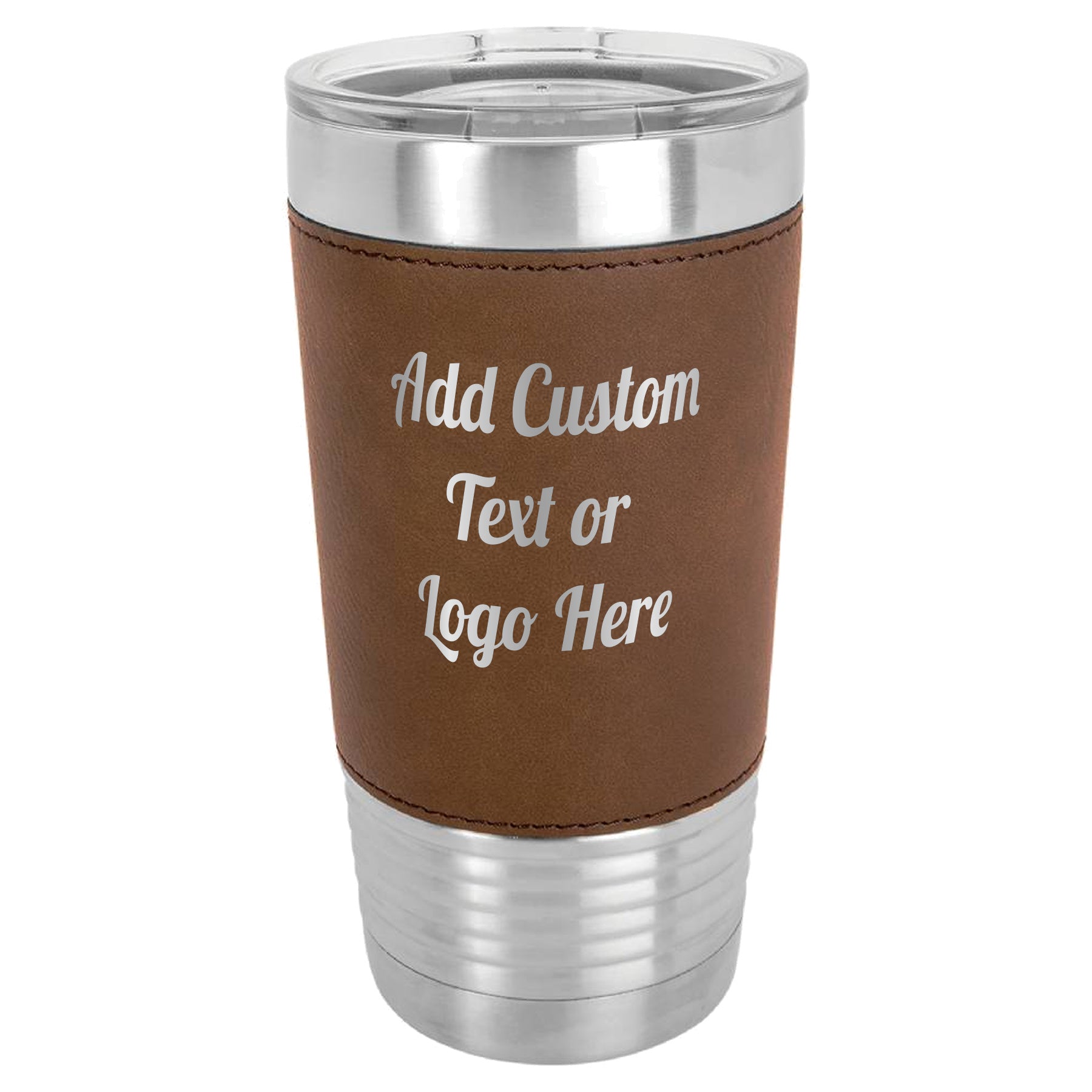 Dark Brown/Silver | LTM5202 | Add Custom Text or Logo Here