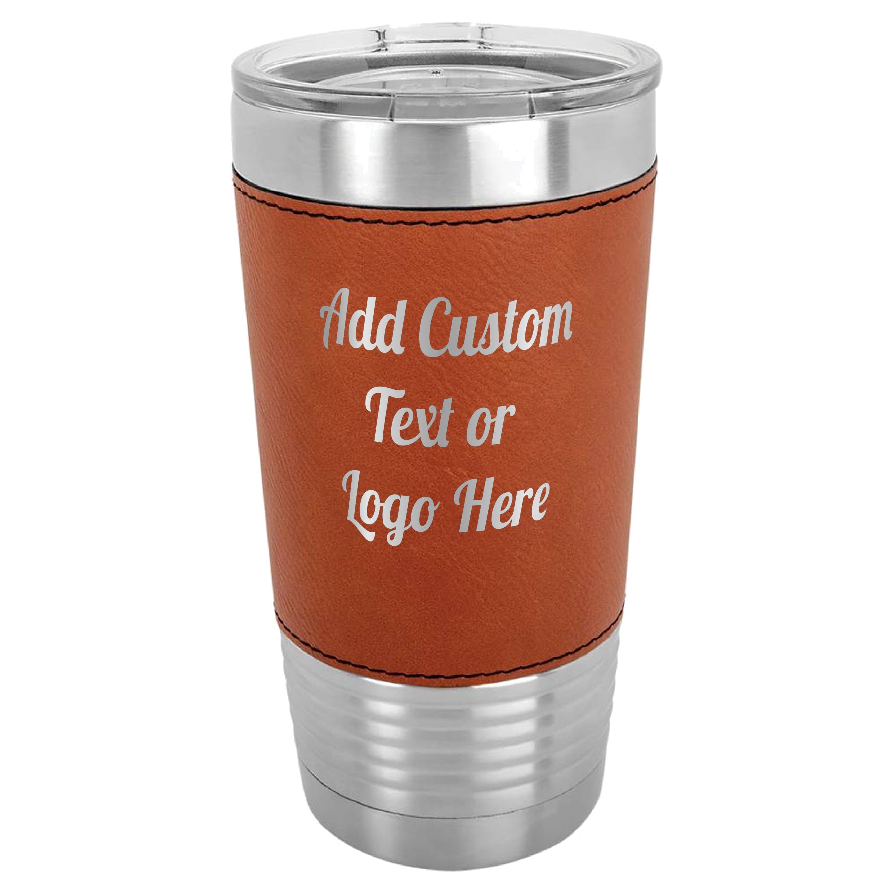 Rawhide/Silver | LTM5204 | Add Custom Text or Logo Here