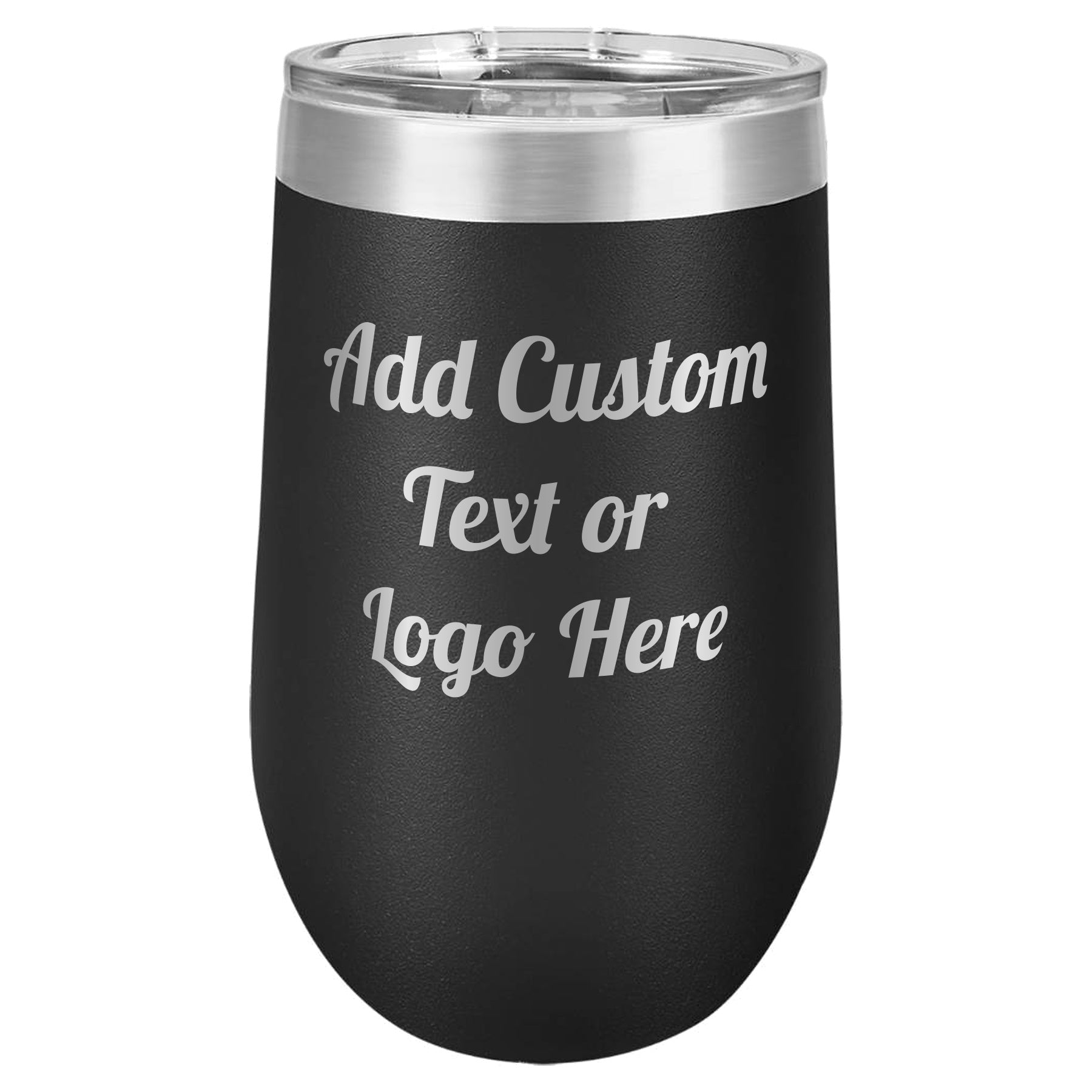 Black/Silver | LTM802 | Add Custom Text or Logo Here