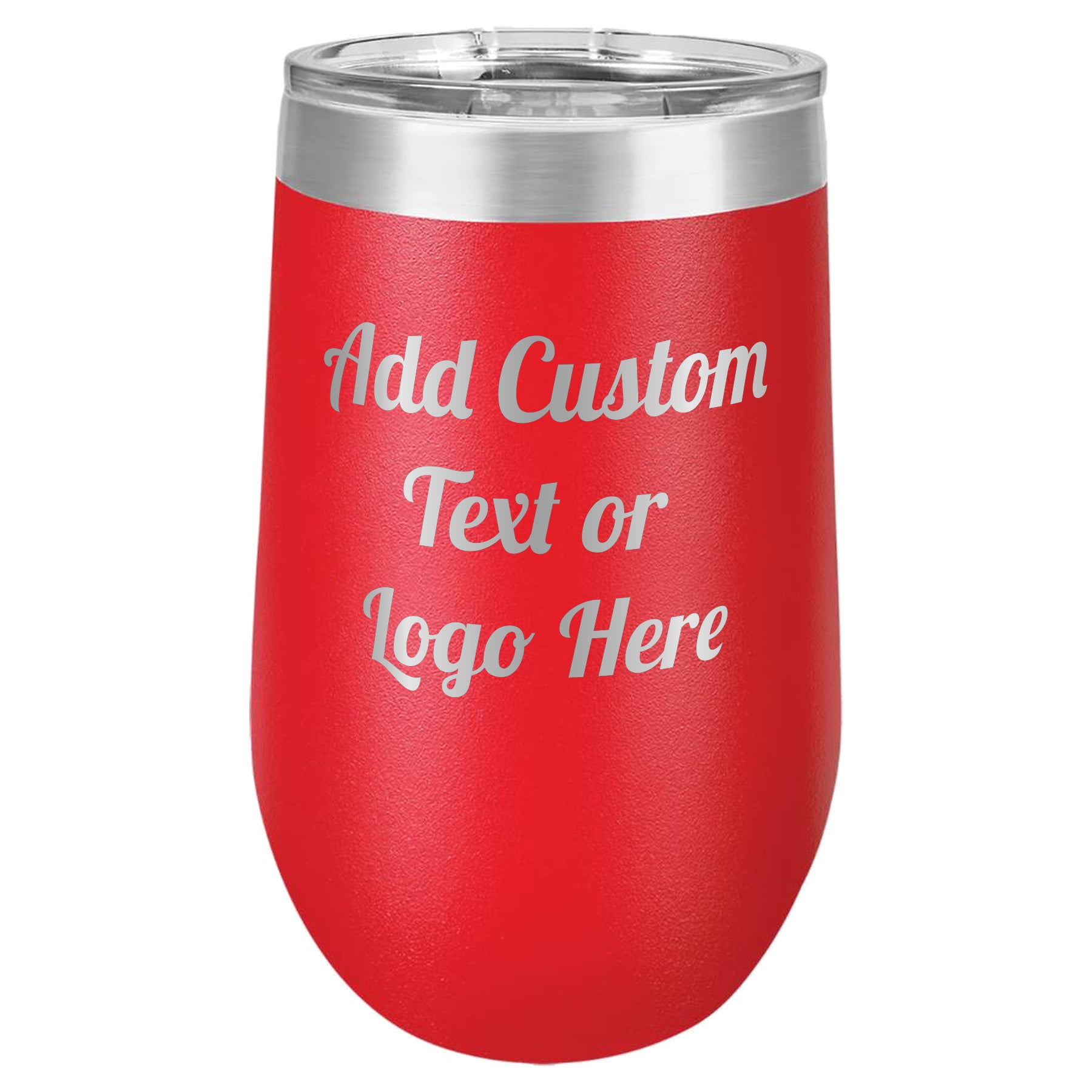 Red/Silver | LTM803 | Add Custom Text or Logo Here
