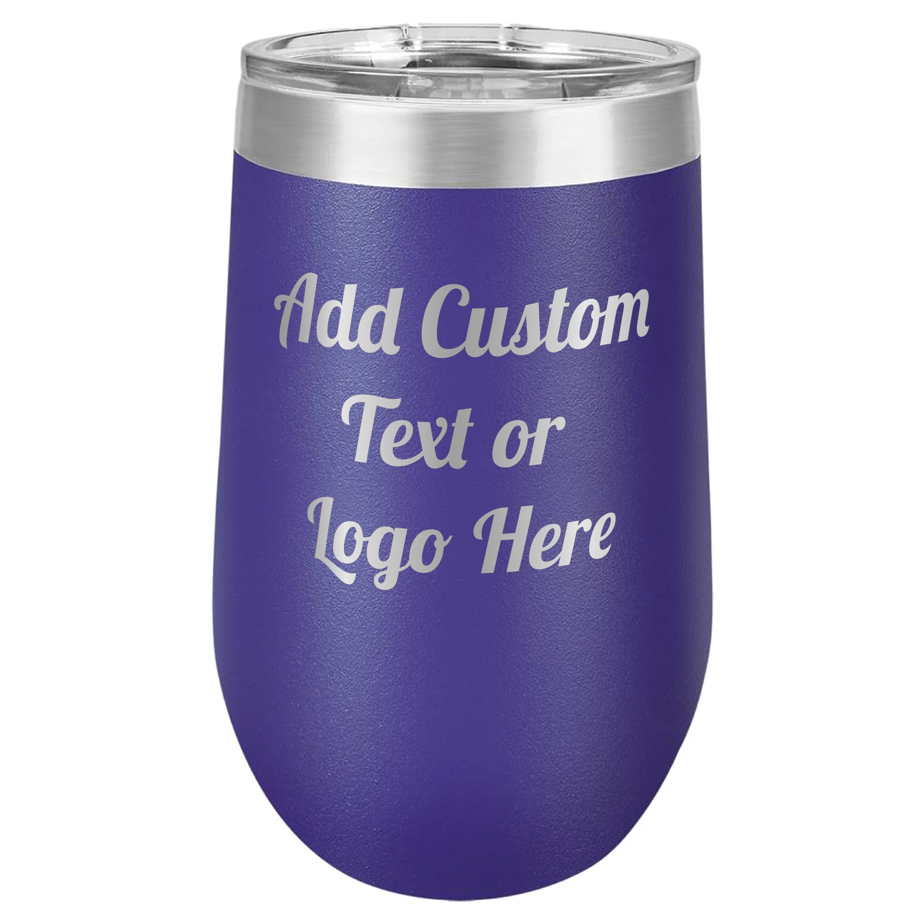 Purple/Silver | LTM809 | Add Custom Text or Logo Here