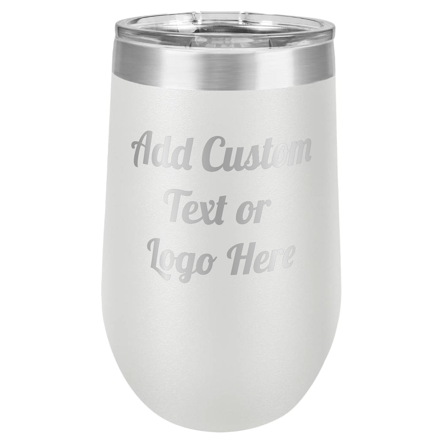 White/Silver | LTM814 | Add Custom Text or Logo Here