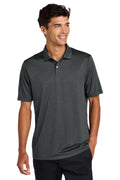 Custom Anchor Grey Heather Recharge Jersey Polo MM1020, personalized by SanCanDo Swag in Argyle, TX