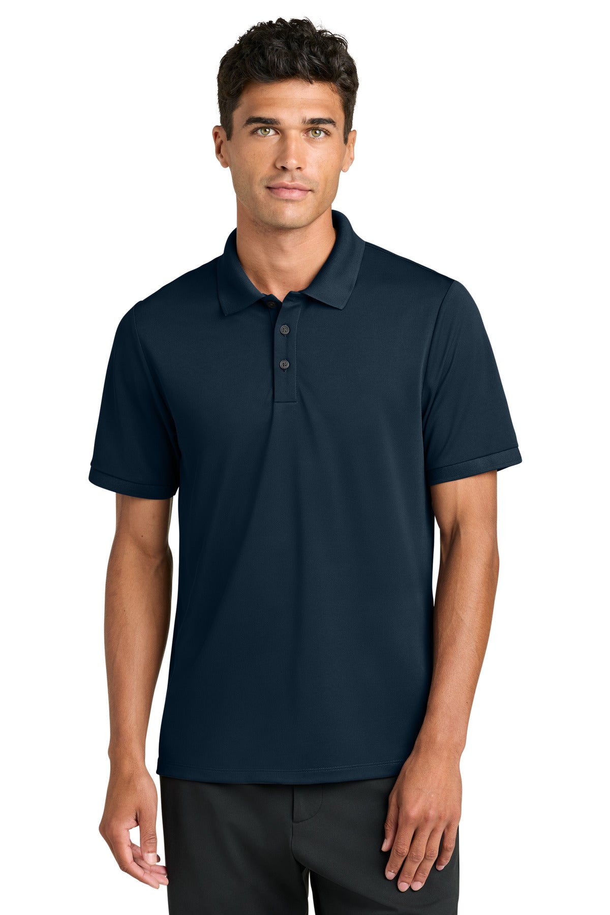 Custom Night Navy Everyday Performance Polo MM1030, personalized by SanCanDo Swag in Argyle, TX