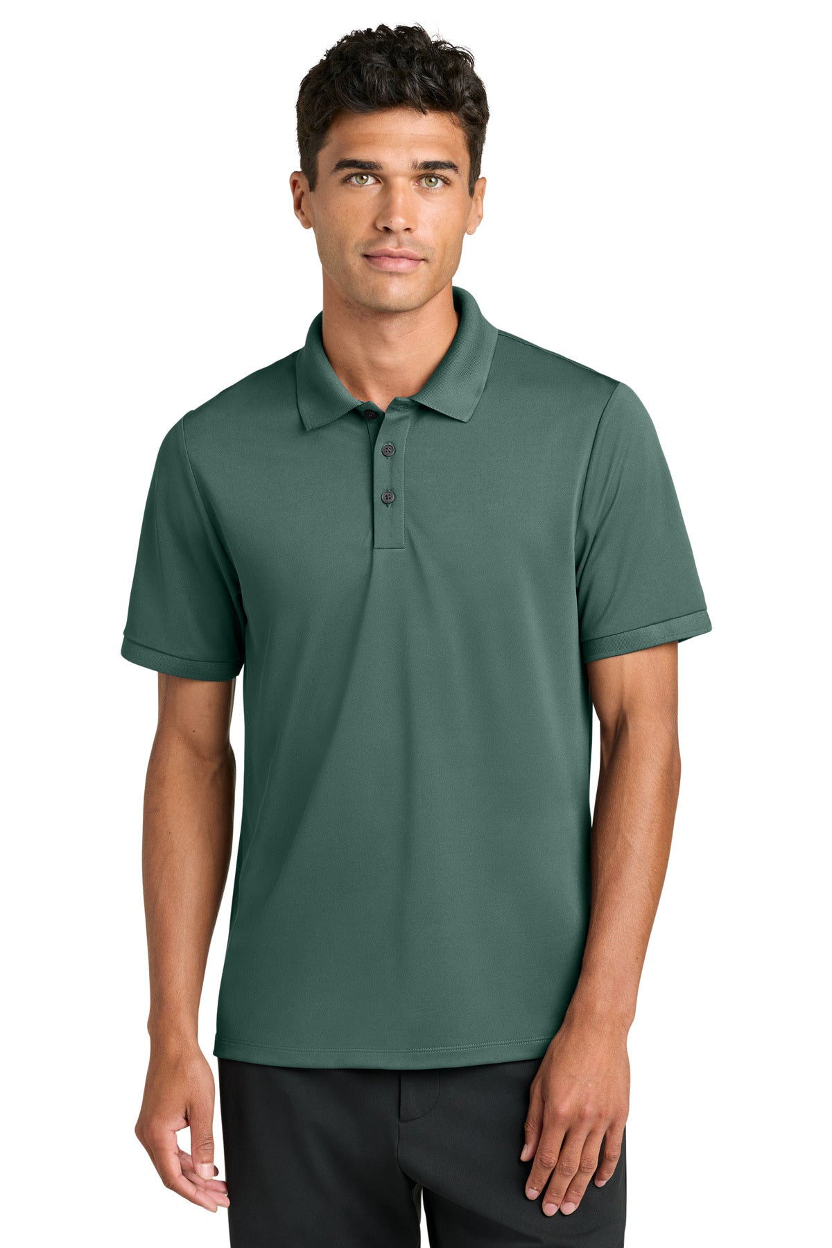 Custom Silver Pine Everyday Performance Polo MM1030, personalized by SanCanDo Swag in Argyle, TX