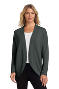 Custom Anchor Grey Women's Stretch Open-Front Cardigan MM3015, personalized by SanCanDo Swag in Argyle, TX