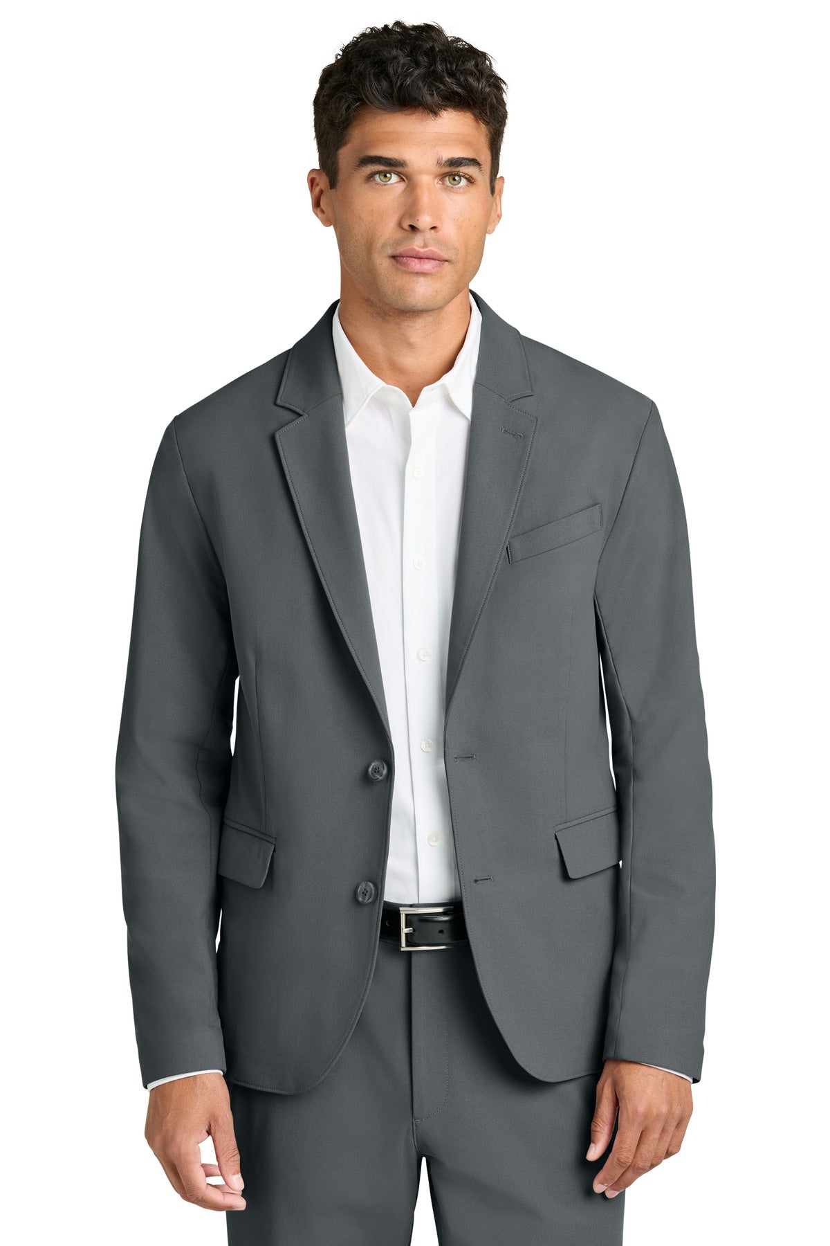Custom Storm Grey Capital Tech Blazer MM3032, personalized by SanCanDo Swag in Argyle, TX
