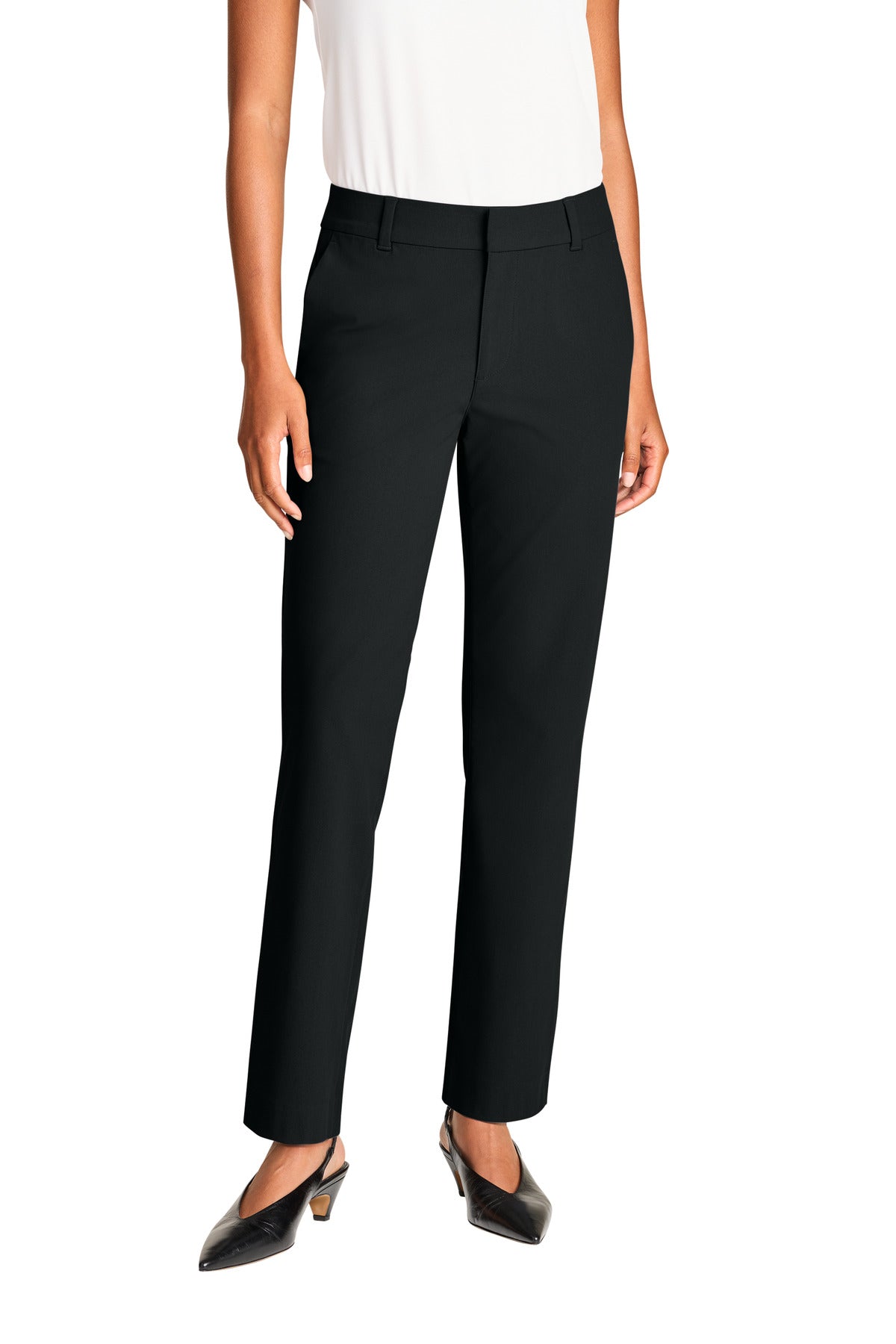 Custom Deep Black Women's Capital Tech Pant MM4001, personalized by SanCanDo Swag in Argyle, TX