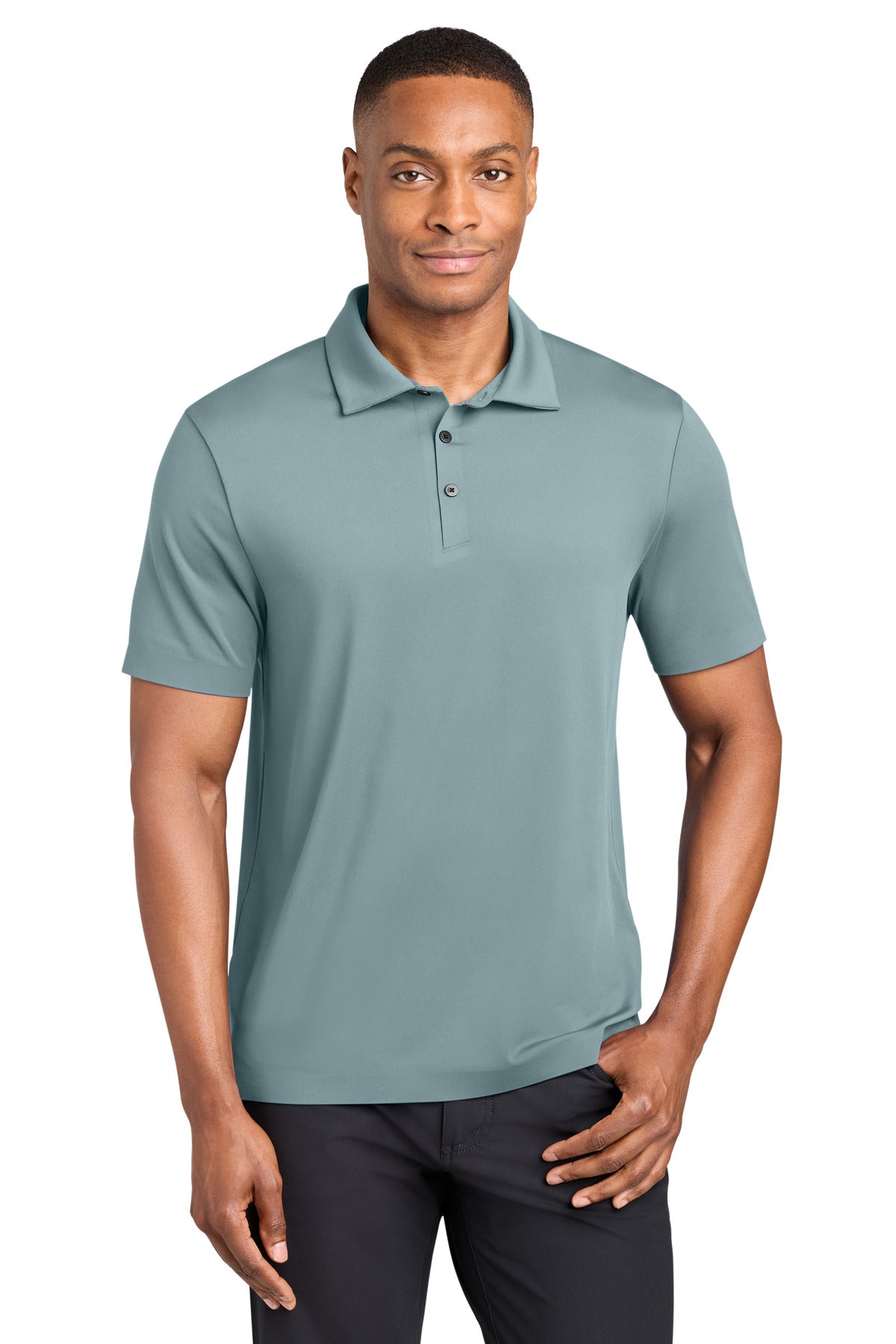 Custom Blue Fog Alta Polo MRA110, personalized by SanCanDo Swag in Argyle, TX