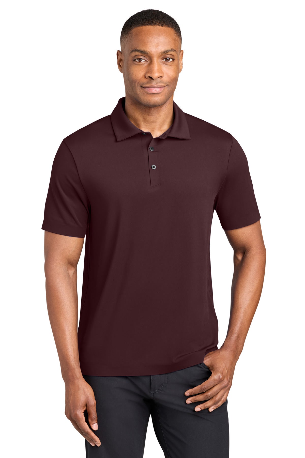 Custom Dark Fig Alta Polo MRA110, personalized by SanCanDo Swag in Argyle, TX