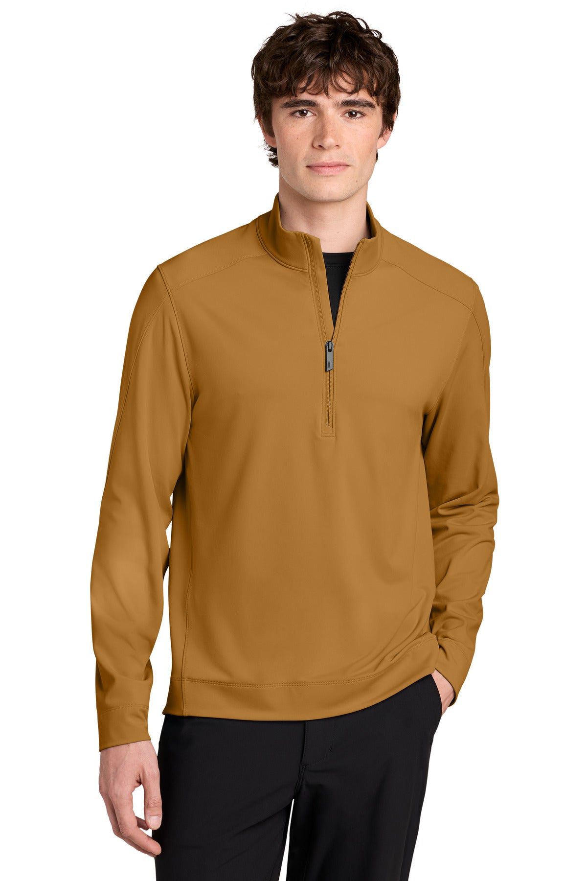 Custom Amber Haze Kivu 1/4-Zip MRA235, personalized by SanCanDo Swag in Argyle, TX