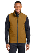 Custom Amber Haze Sashiko Stretch Puffy Vest MRA442, personalized by SanCanDo Swag in Argyle, TX