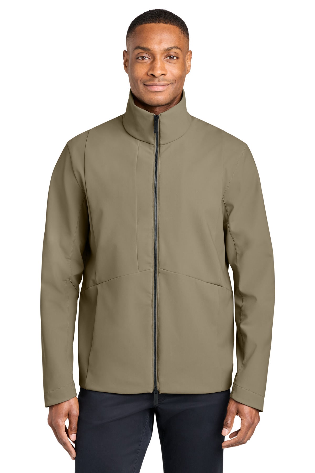 Custom Truffle Nozawa Full-Zip Soft Shell MRA474, personalized by SanCanDo Swag in Argyle, TX