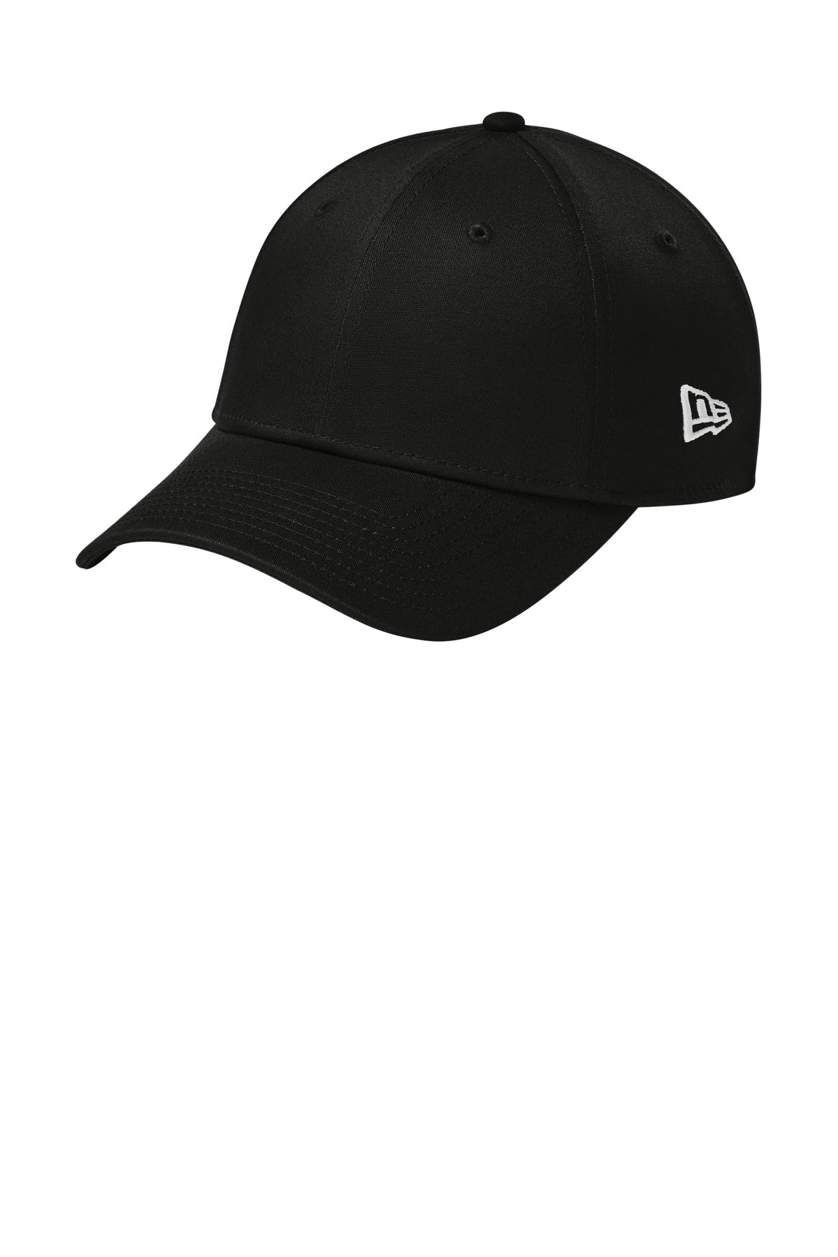 Custom Flag Black Structured Stretch Cotton Cap NE1000, personalized by SanCanDo Swag in Argyle, TX