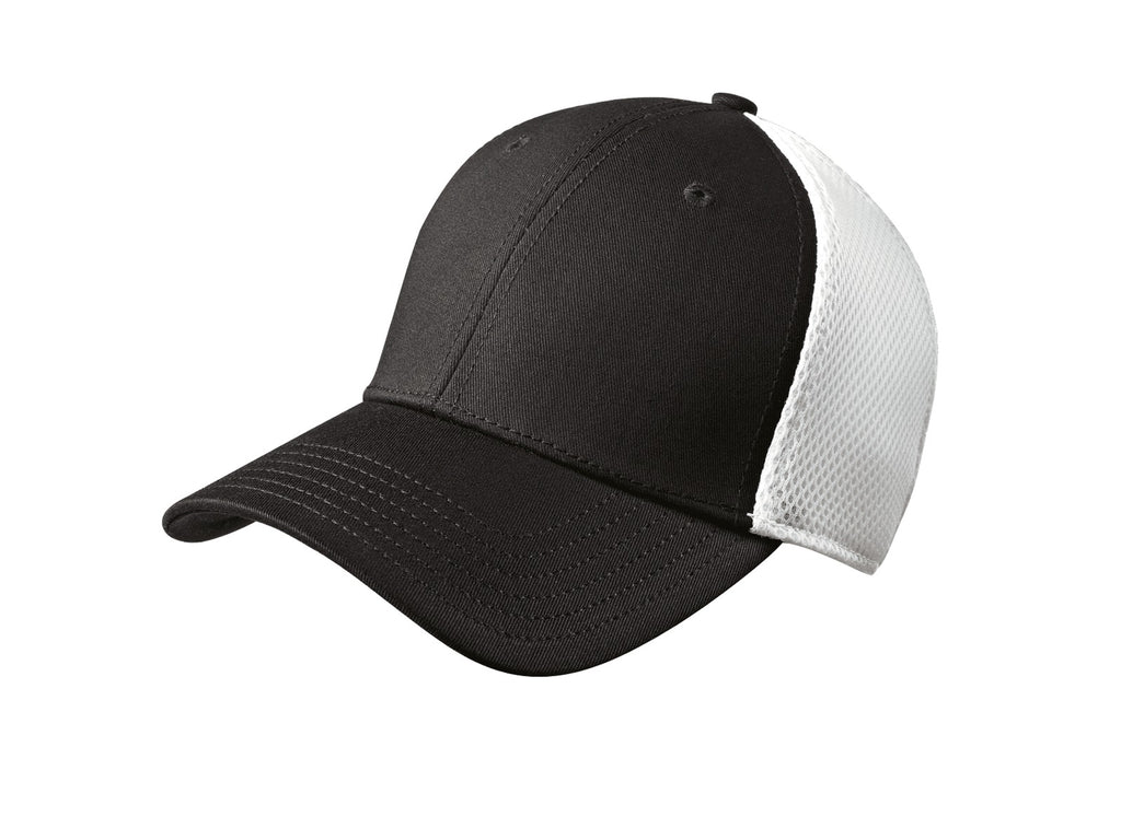 Custom Black/ White Stretch Mesh Cap NE1020, personalized by SanCanDo Swag in Argyle, TX
