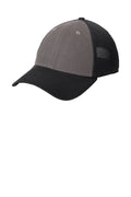 Custom Charcoal/ Black Snapback Contrast Front Mesh Cap NE204, personalized by SanCanDo Swag in Argyle, TX