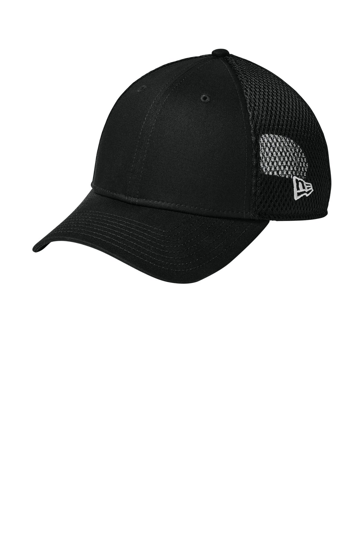 Custom Flag Black/ Black Snapback Contrast Front Mesh Cap NE204, personalized by SanCanDo Swag in Argyle, TX