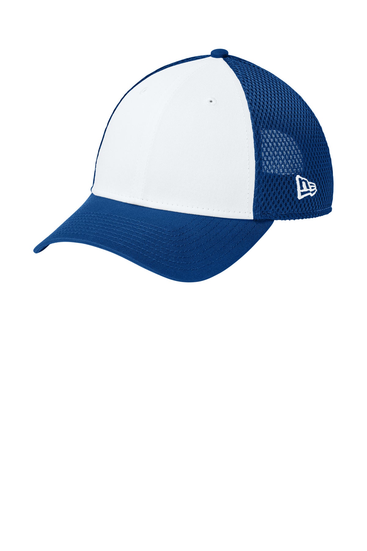 Custom Flag White/ Royal Snapback Contrast Front Mesh Cap NE204, personalized by SanCanDo Swag in Argyle, TX