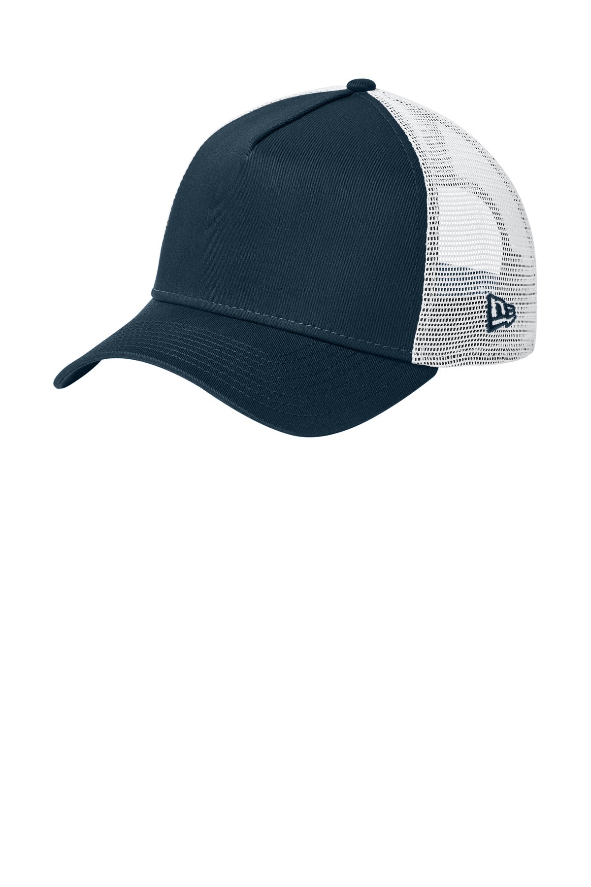 Custom Flag Deep Navy/ White Snapback Trucker Cap NE205, personalized by SanCanDo Swag in Argyle, TX