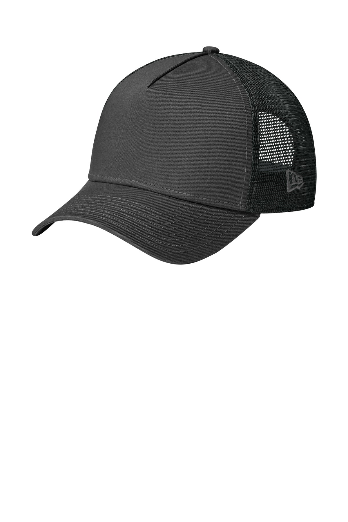Custom Flag Graphite/ Black Snapback Trucker Cap NE205, personalized by SanCanDo Swag in Argyle, TX