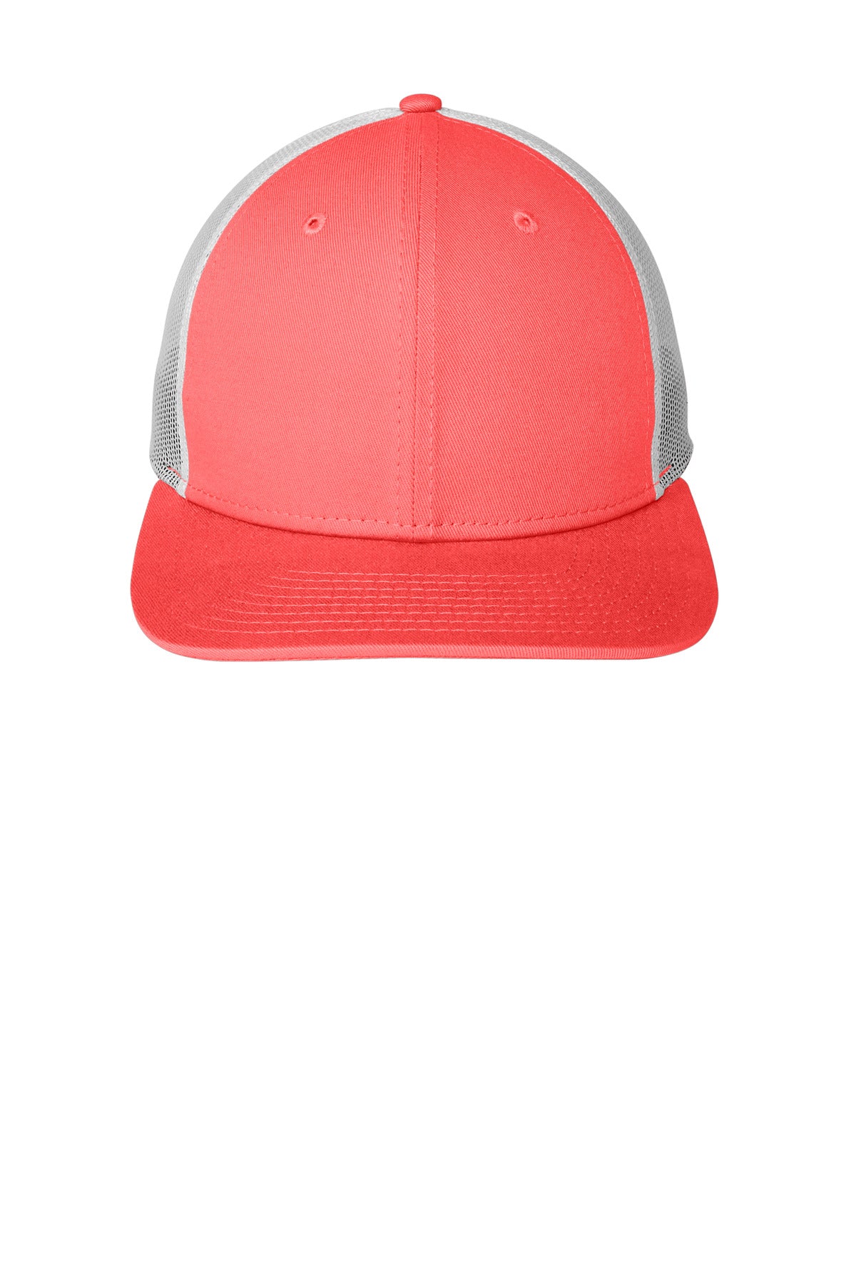 Coral/ White | Front | hat_front