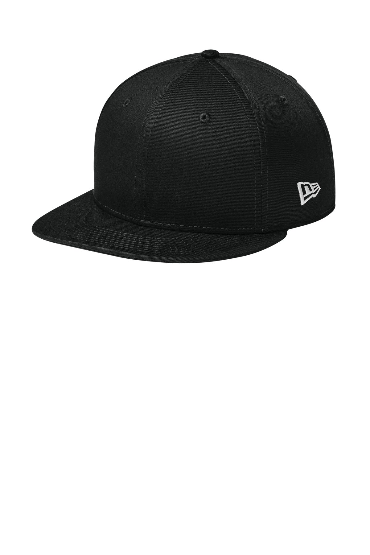 Custom Flag Black Flat Bill Snapback Cap NE400, personalized by SanCanDo Swag in Argyle, TX