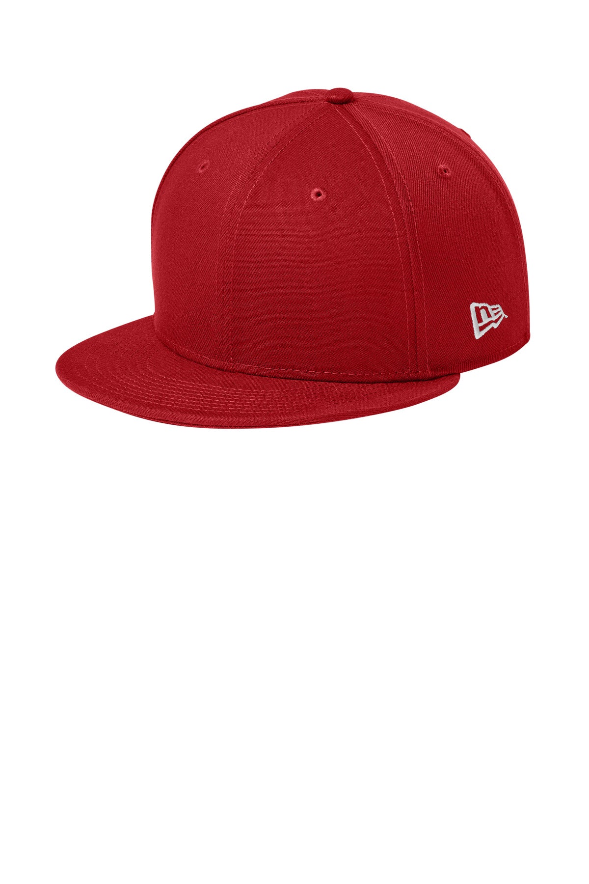 Custom Flag Scarlet Standard Fit Flat Bill Snapback Cap NE4020, personalized by SanCanDo Swag in Argyle, TX