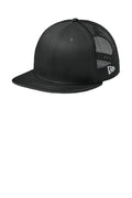 Custom Flag Black/ Black Standard Fit Snapback Trucker Cap NE4030, personalized by SanCanDo Swag in Argyle, TX