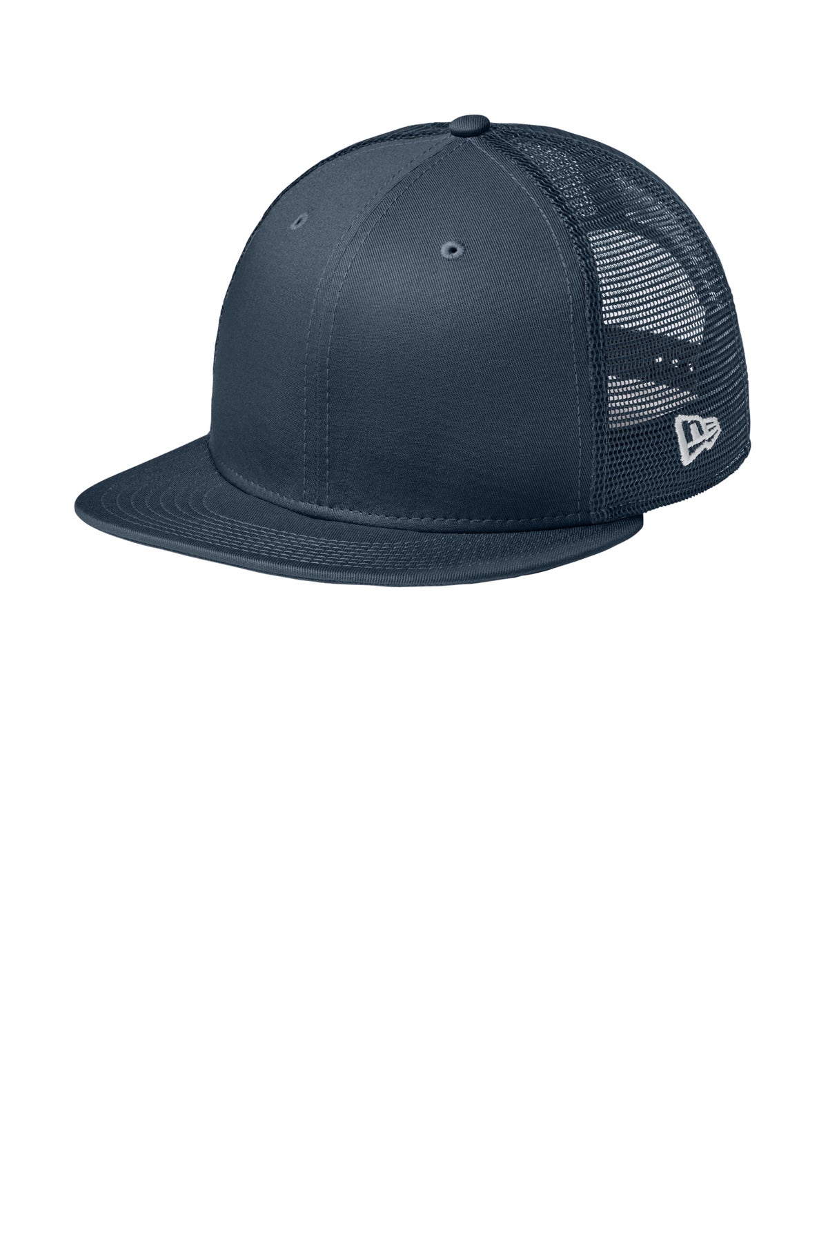 Custom Flag Deep Navy/ Deep Navy Standard Fit Snapback Trucker Cap NE4030, personalized by SanCanDo Swag in Argyle, TX