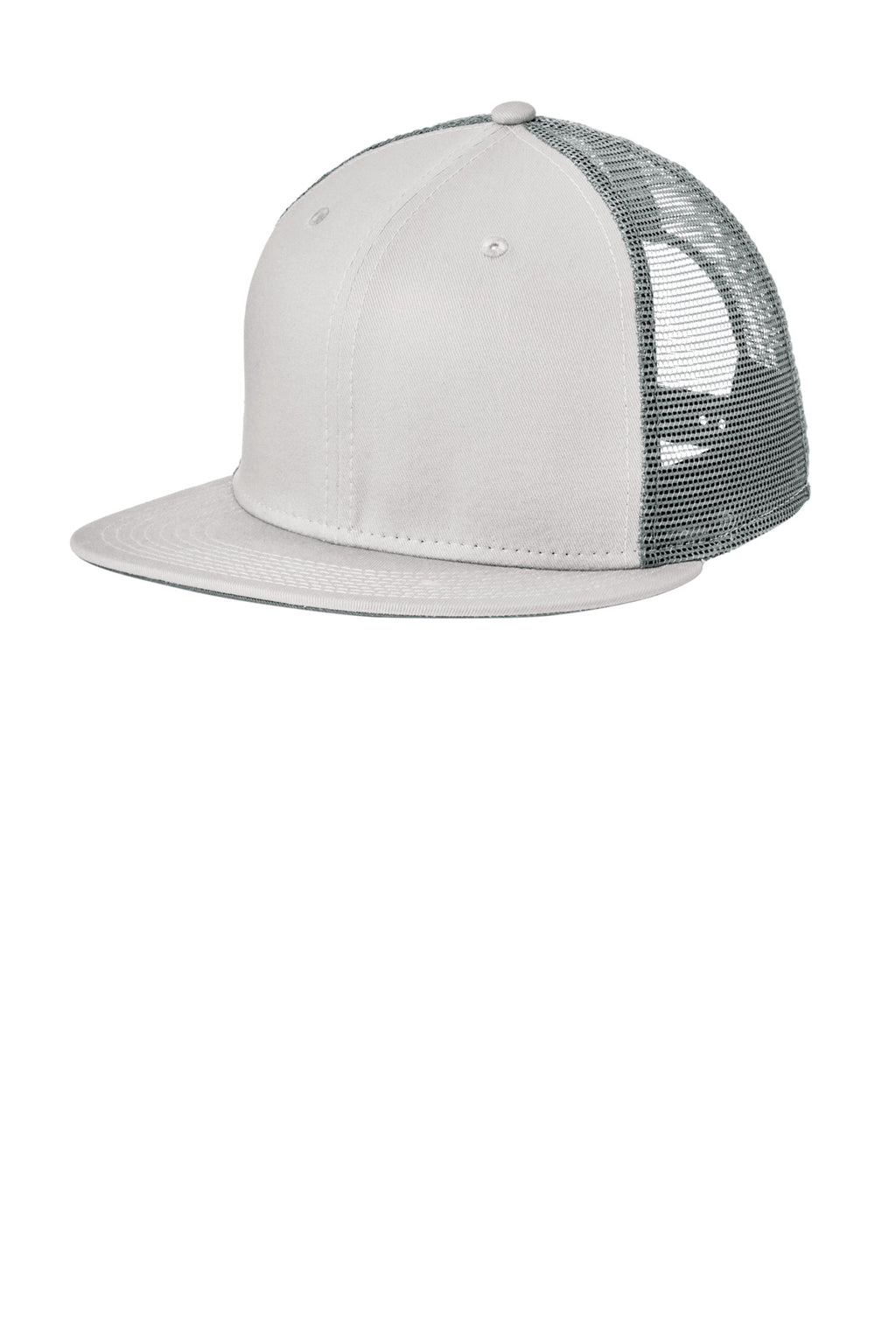 Custom Grey/ Graphite Standard Fit Snapback Trucker Cap NE4030, personalized by SanCanDo Swag in Argyle, TX