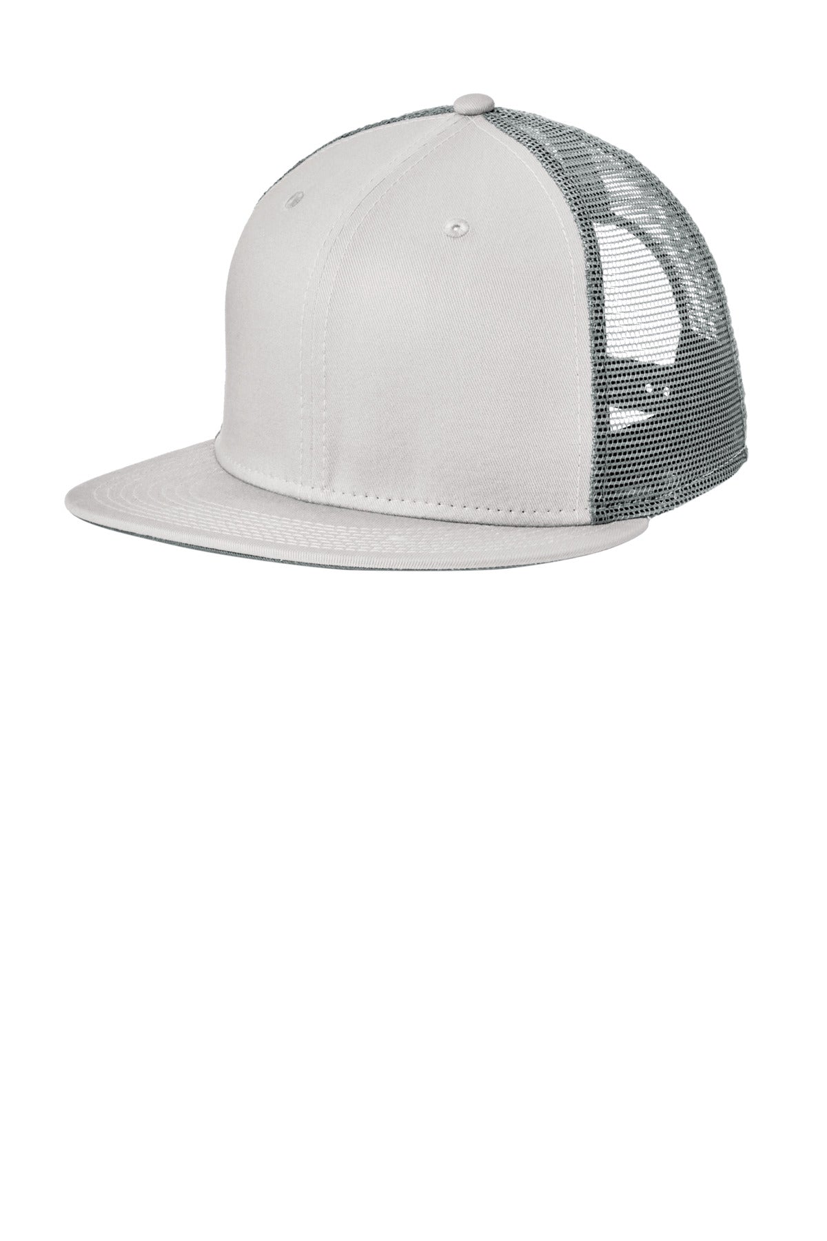 Custom Grey/ Graphite Standard Fit Snapback Trucker Cap NE4030, personalized by SanCanDo Swag in Argyle, TX