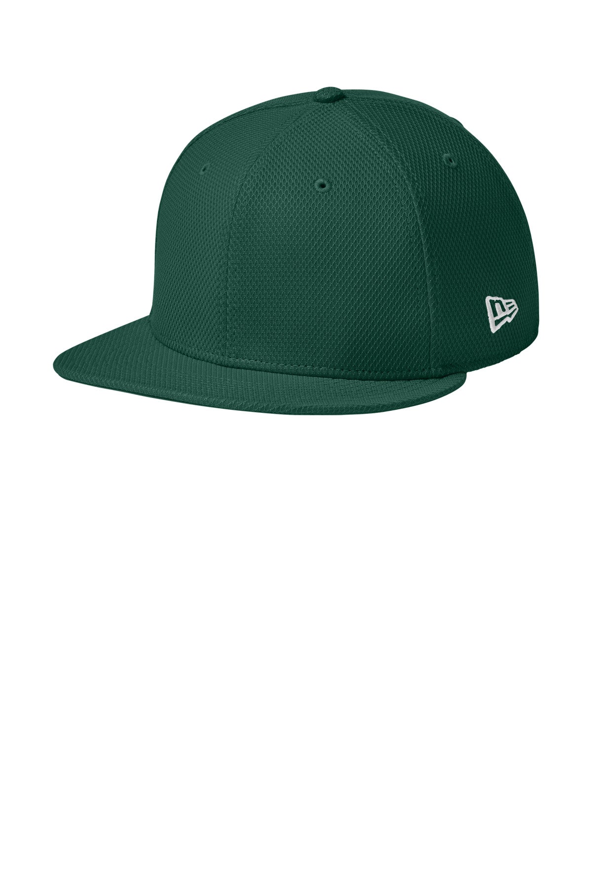 Custom Flag Dark Green Flat Bill Snapback Cap NE404, personalized by SanCanDo Swag in Argyle, TX