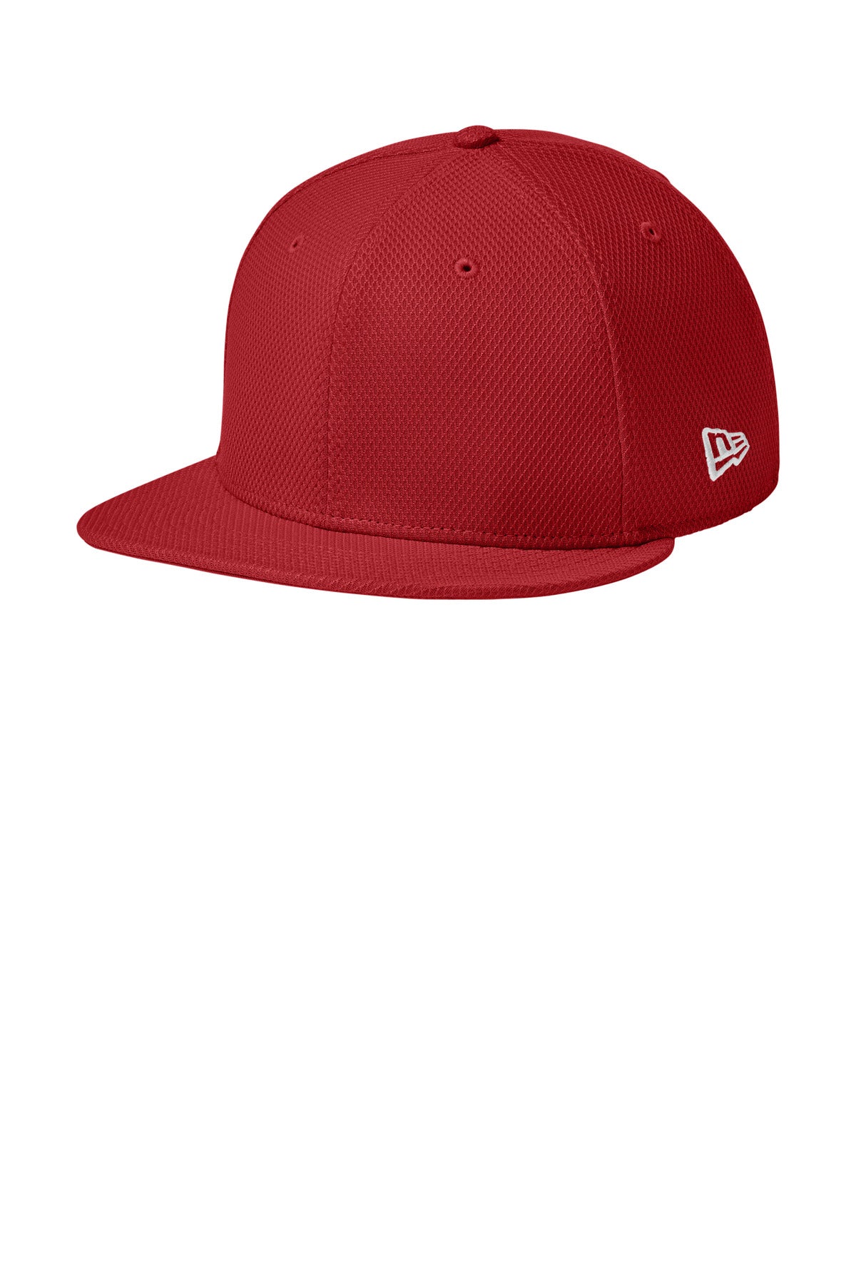 Custom Flag Scarlet Flat Bill Snapback Cap NE404, personalized by SanCanDo Swag in Argyle, TX