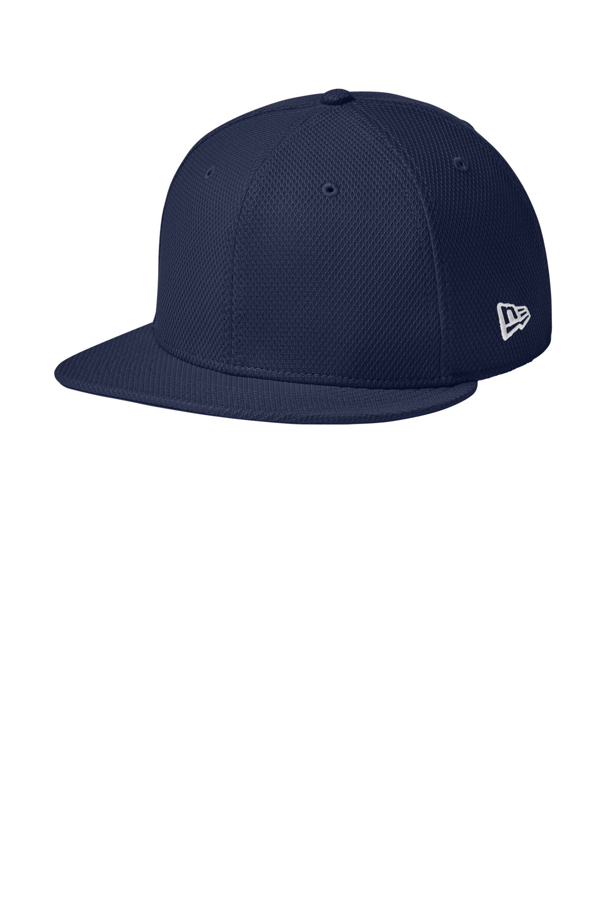 Custom Flag True Navy Flat Bill Snapback Cap NE404, personalized by SanCanDo Swag in Argyle, TX