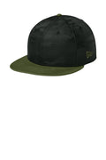 Custom Flag Army/ Black Camo Camo Flat Bill Snapback Cap NE407, personalized by SanCanDo Swag in Argyle, TX