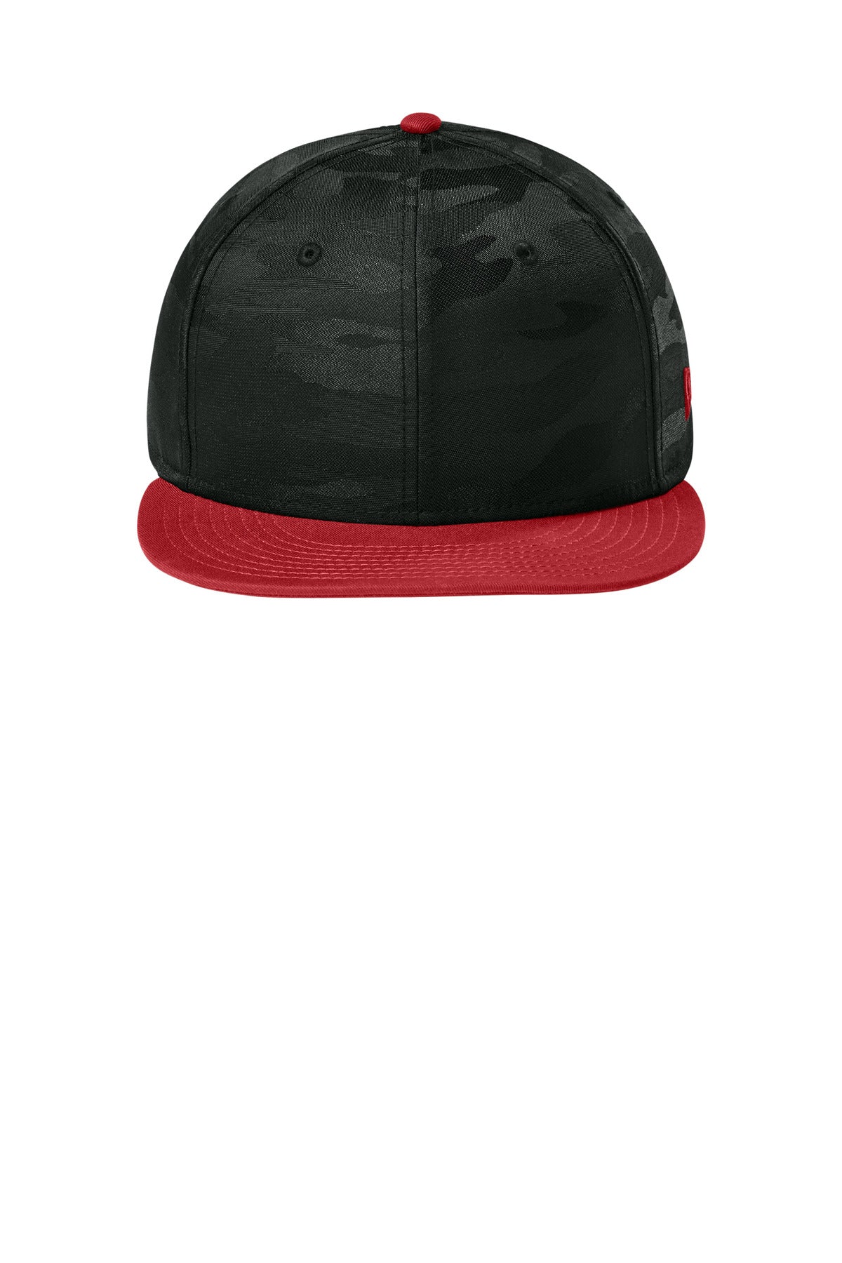Flag Scarlet/ Black Camo | Front | hat_front
