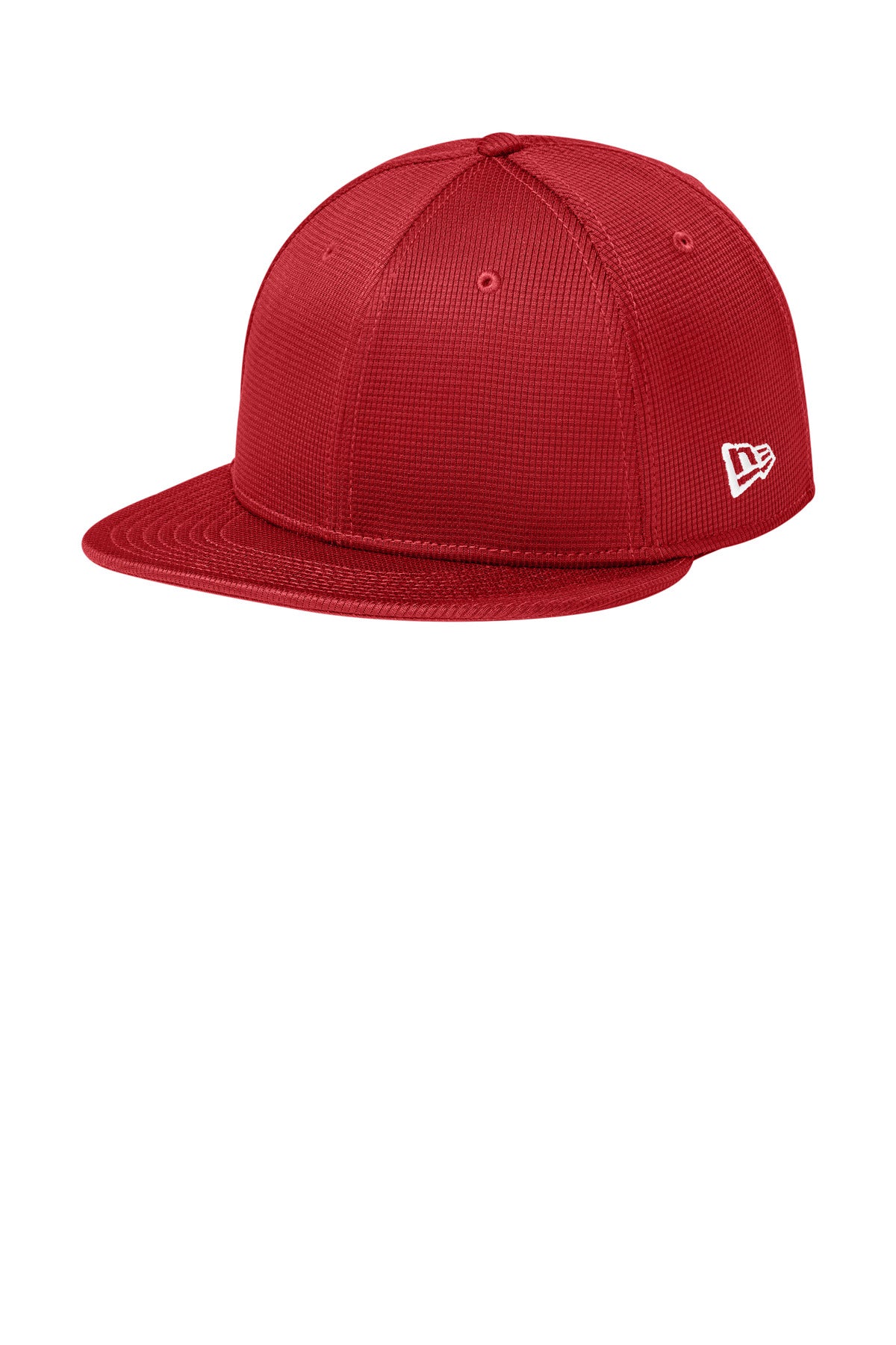 Custom Flag Scarlet Pivot Flat Bill Snapback Cap NE409, personalized by SanCanDo Swag in Argyle, TX