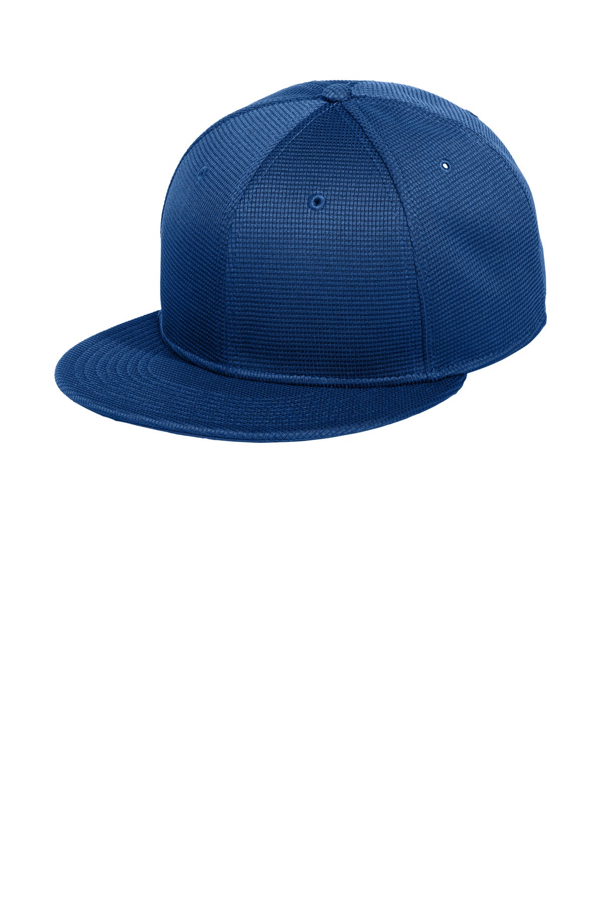 Custom Royal Pivot Flat Bill Snapback Cap NE409, personalized by SanCanDo Swag in Argyle, TX