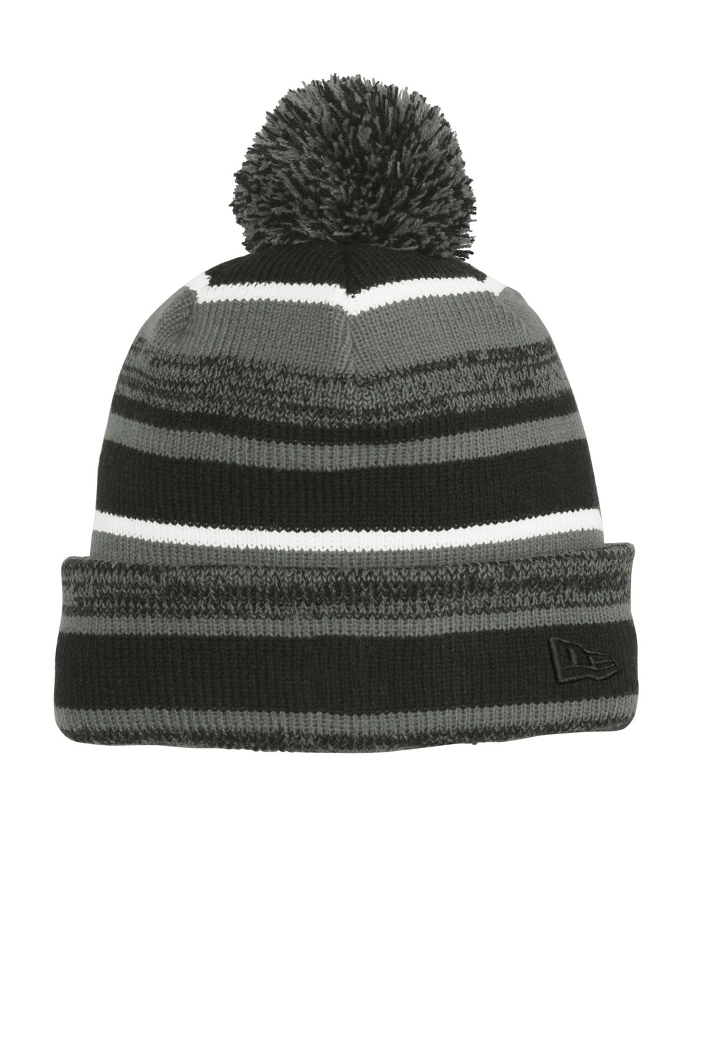 Custom Black/ Graphite Sideline Beanie NE902, personalized by SanCanDo Swag in Argyle, TX