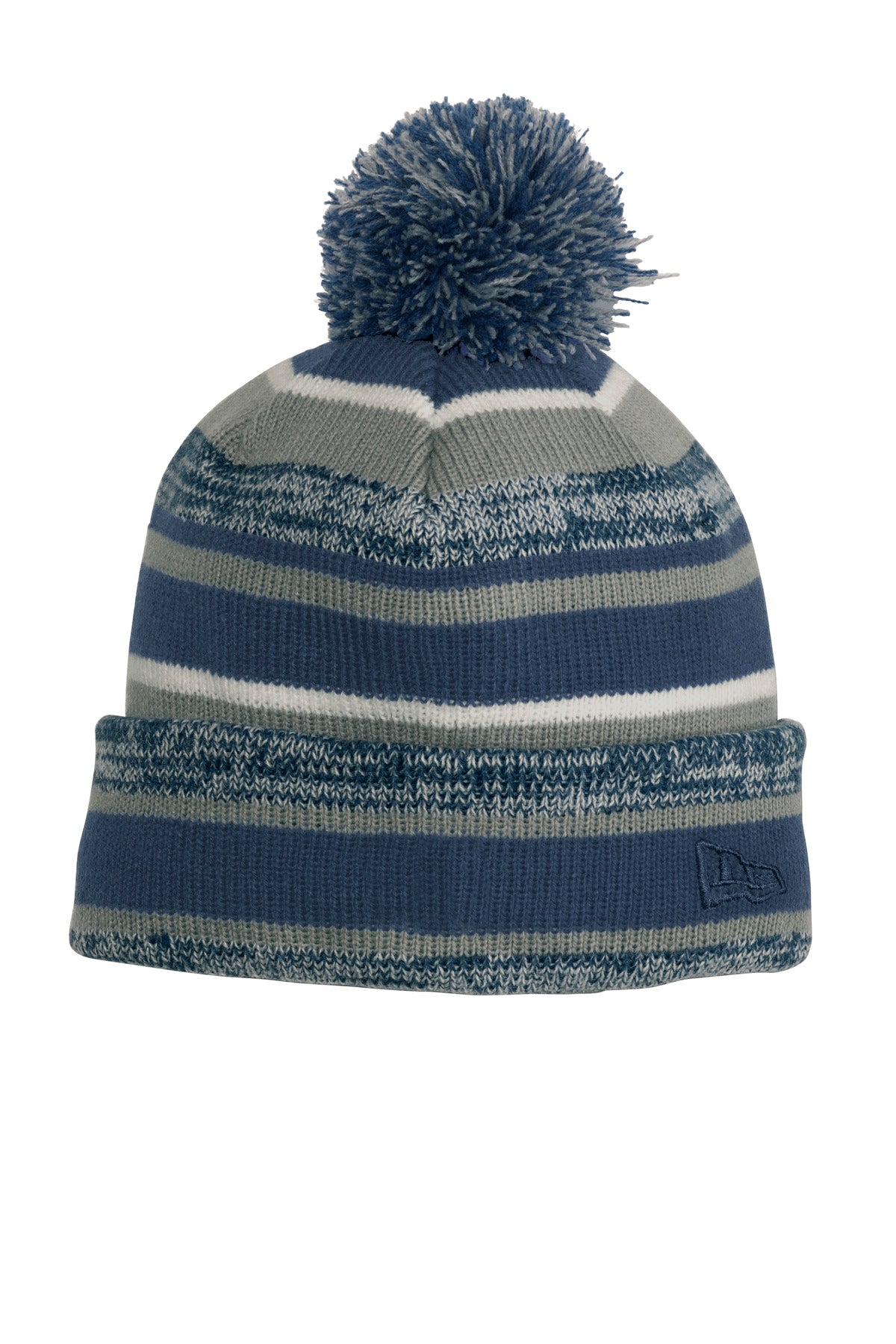 Custom Navy/ Graphite Sideline Beanie NE902, personalized by SanCanDo Swag in Argyle, TX