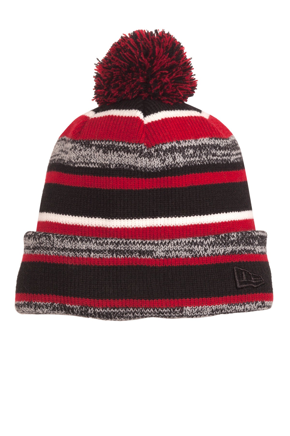 Black/ Scarlet | Front | hat_front